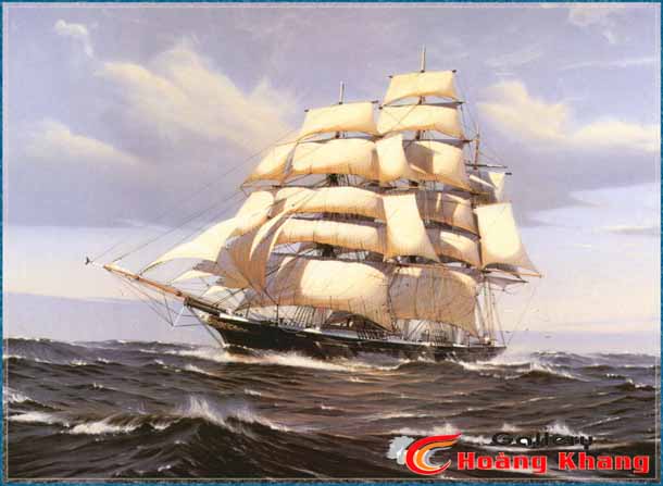 Tranh Thuyền Bườm